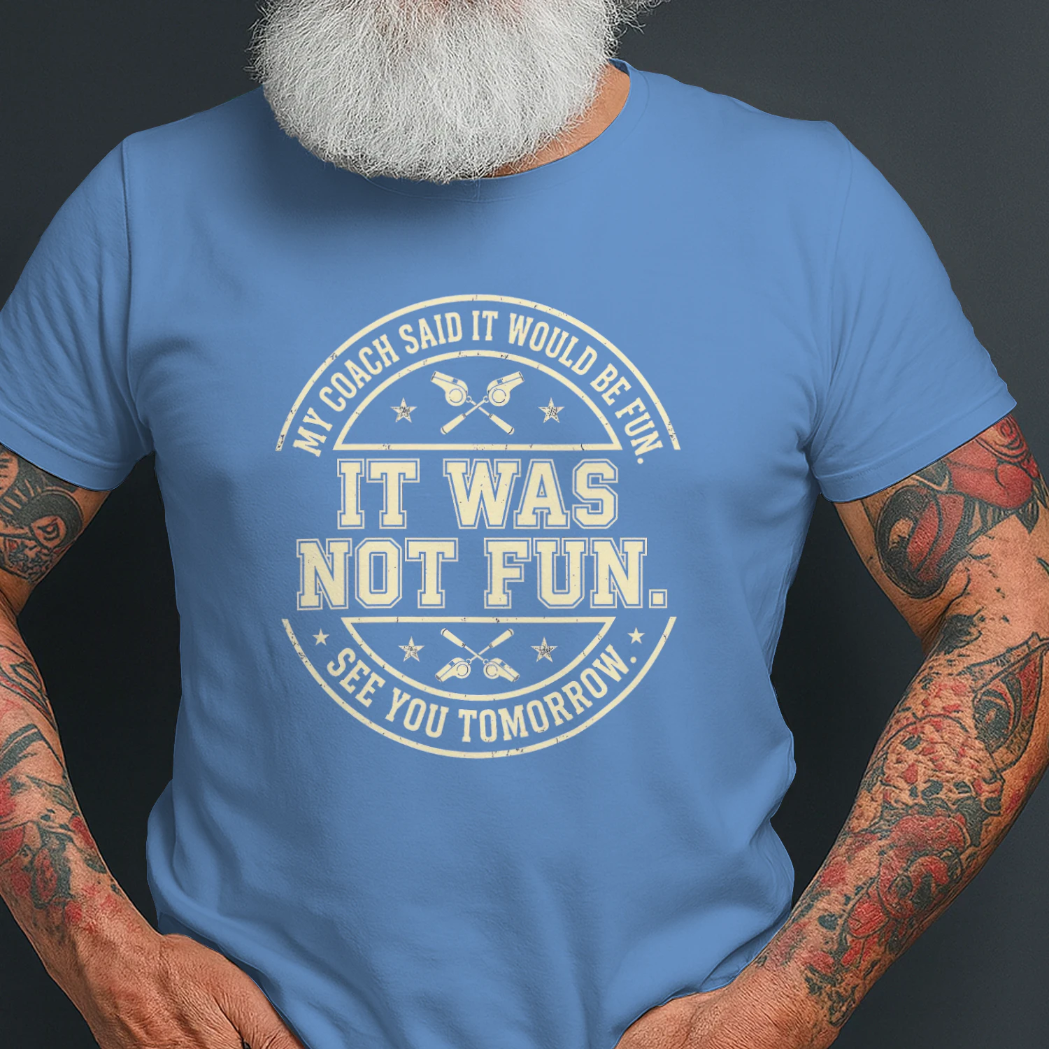 "My Coach Said It Would Be Fun" Funny Sports & Fitness Mug / Apparel