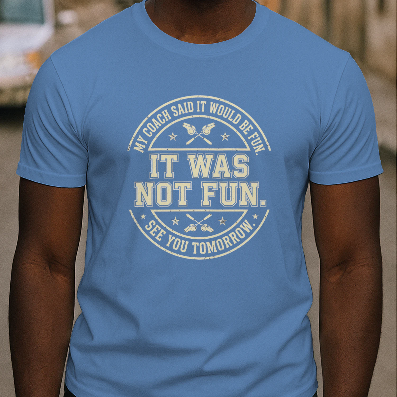 "My Coach Said It Would Be Fun" Funny Sports & Fitness Mug / Apparel