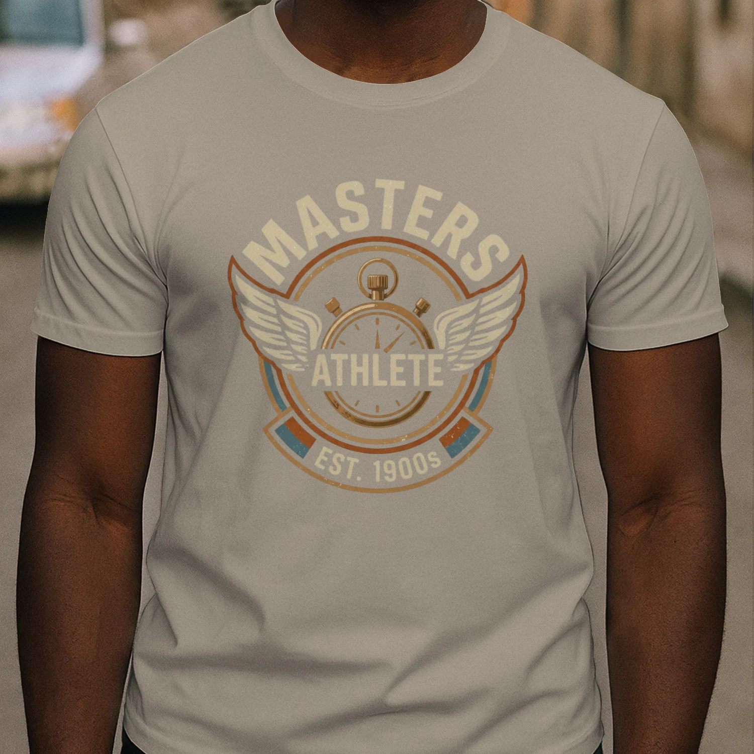 "Masters Athlete" Vintage Crest Apparel Collection