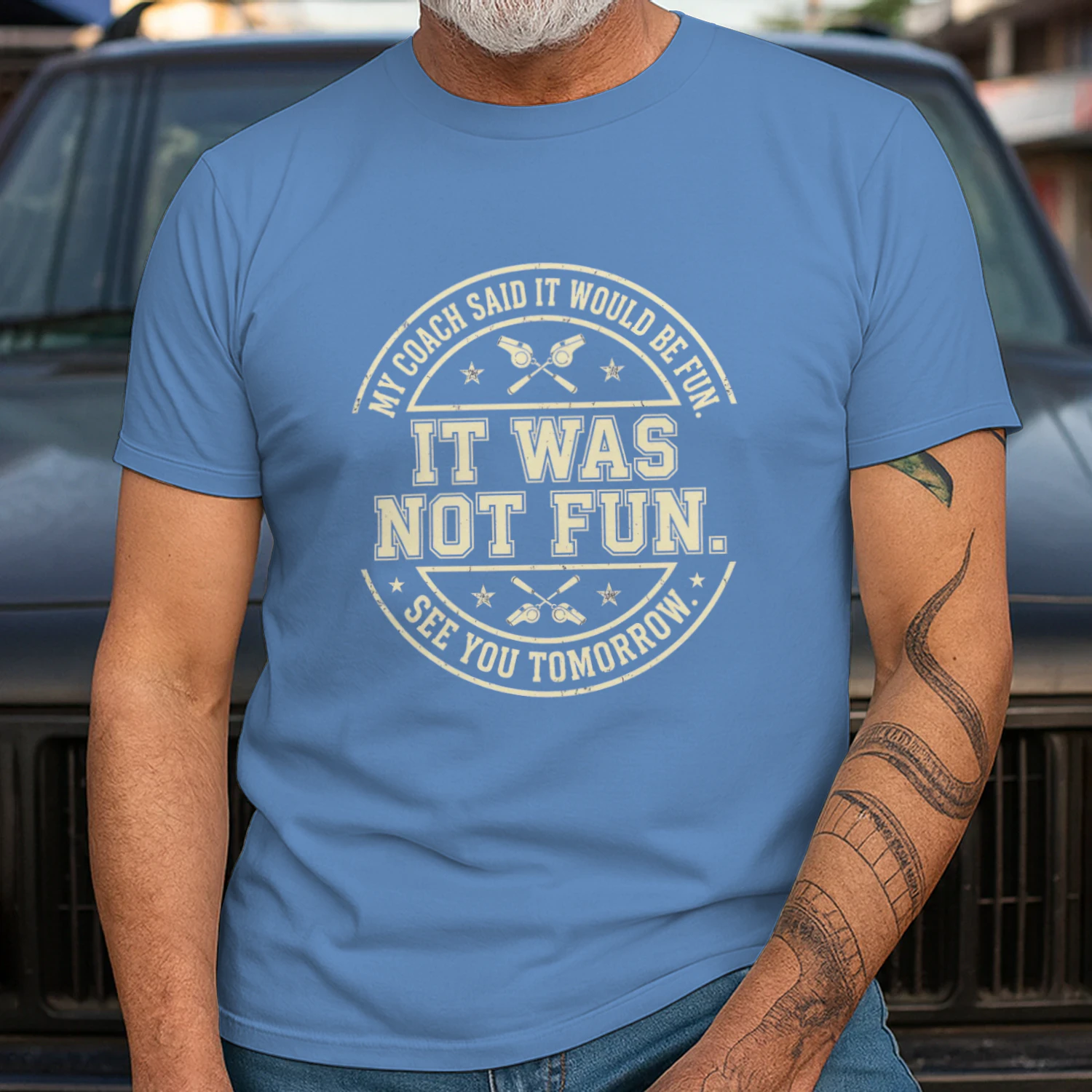"My Coach Said It Would Be Fun" Funny Sports & Fitness Mug / Apparel