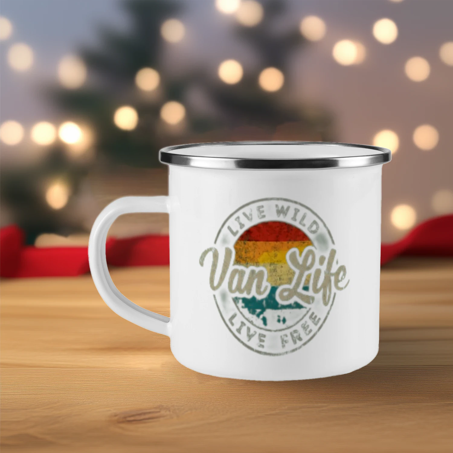 "Van Life - Live Wild Live Free" Adventure Mug Collection