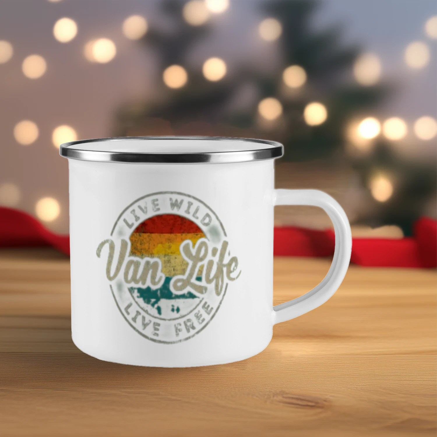 "Van Life - Live Wild Live Free" Adventure Mug Collection