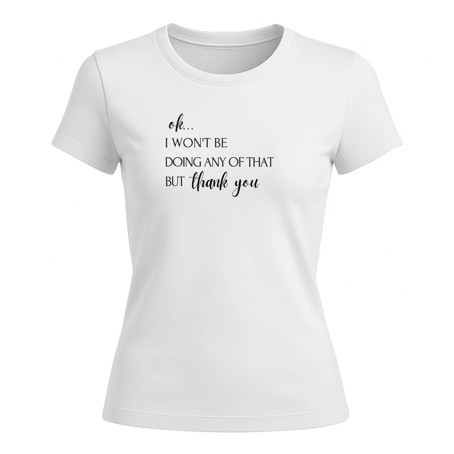 Thank You Classic Women's T-shirt