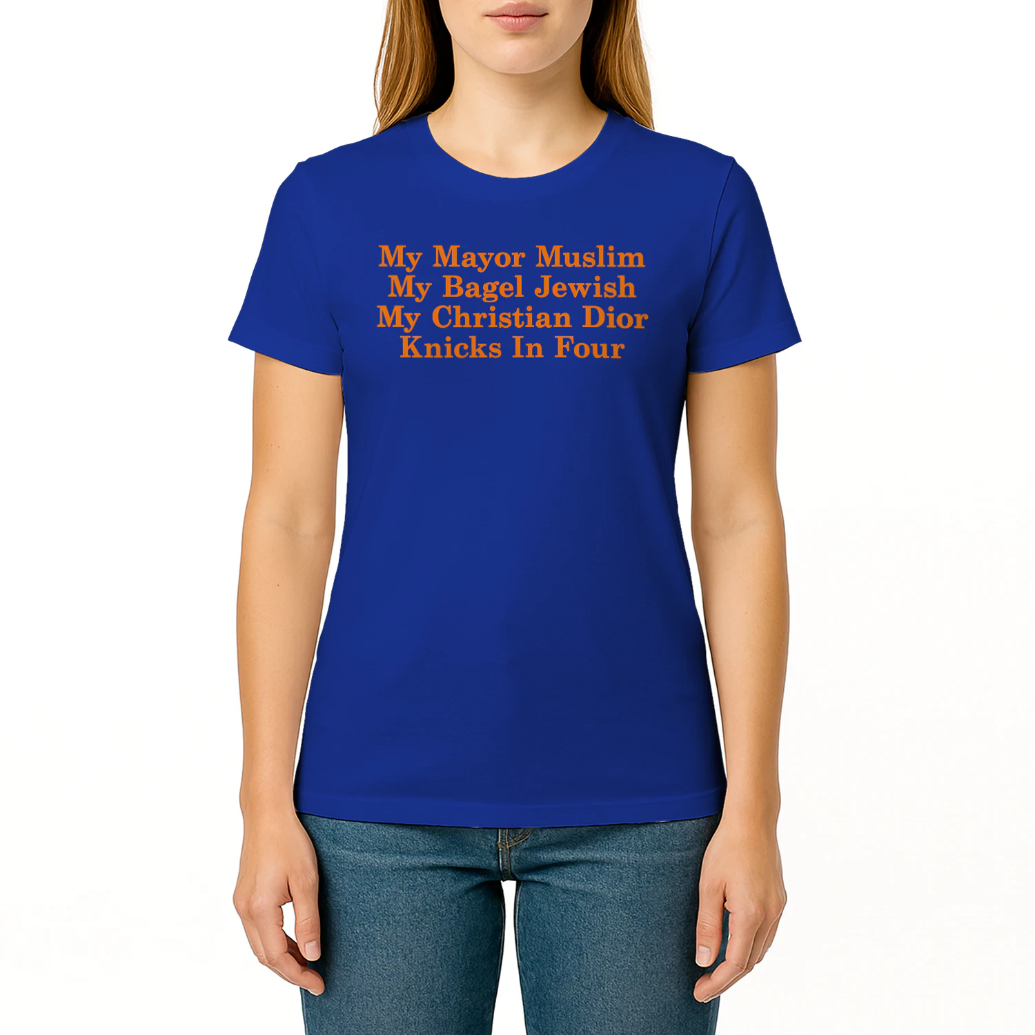 My Mayor Muslim, My Bagel Jewish, My Christian Fashion, My Knicks In Four