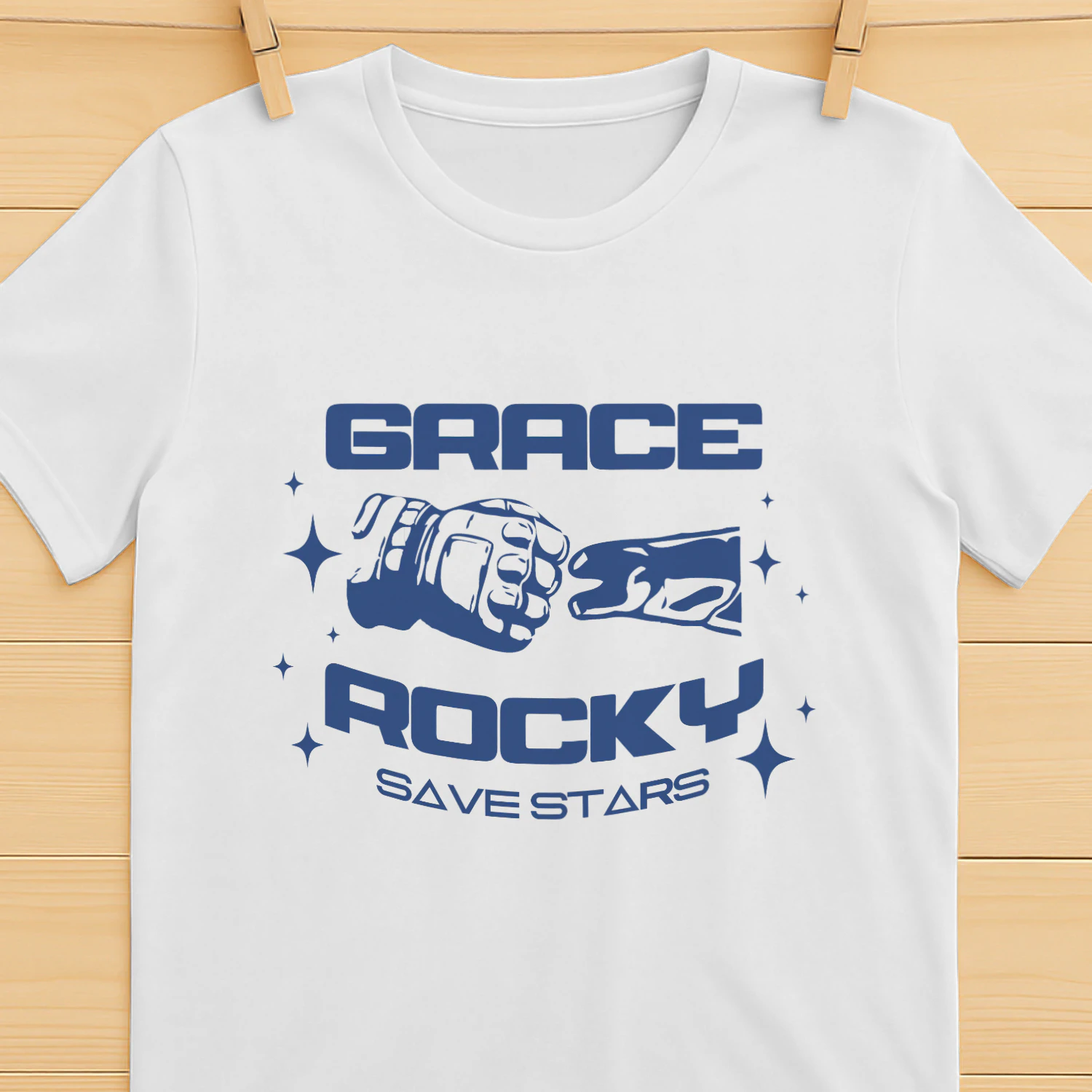 Grace Rocky Save Stars T-shirt