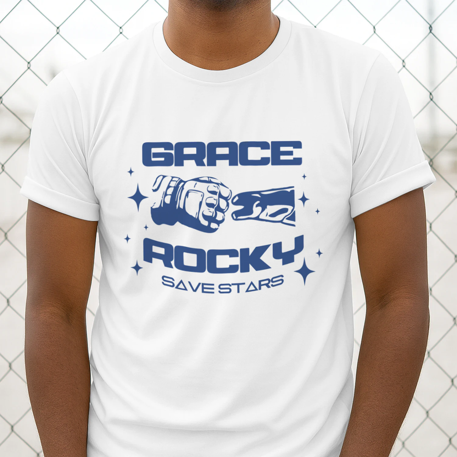 Grace Rocky Save Stars T-shirt