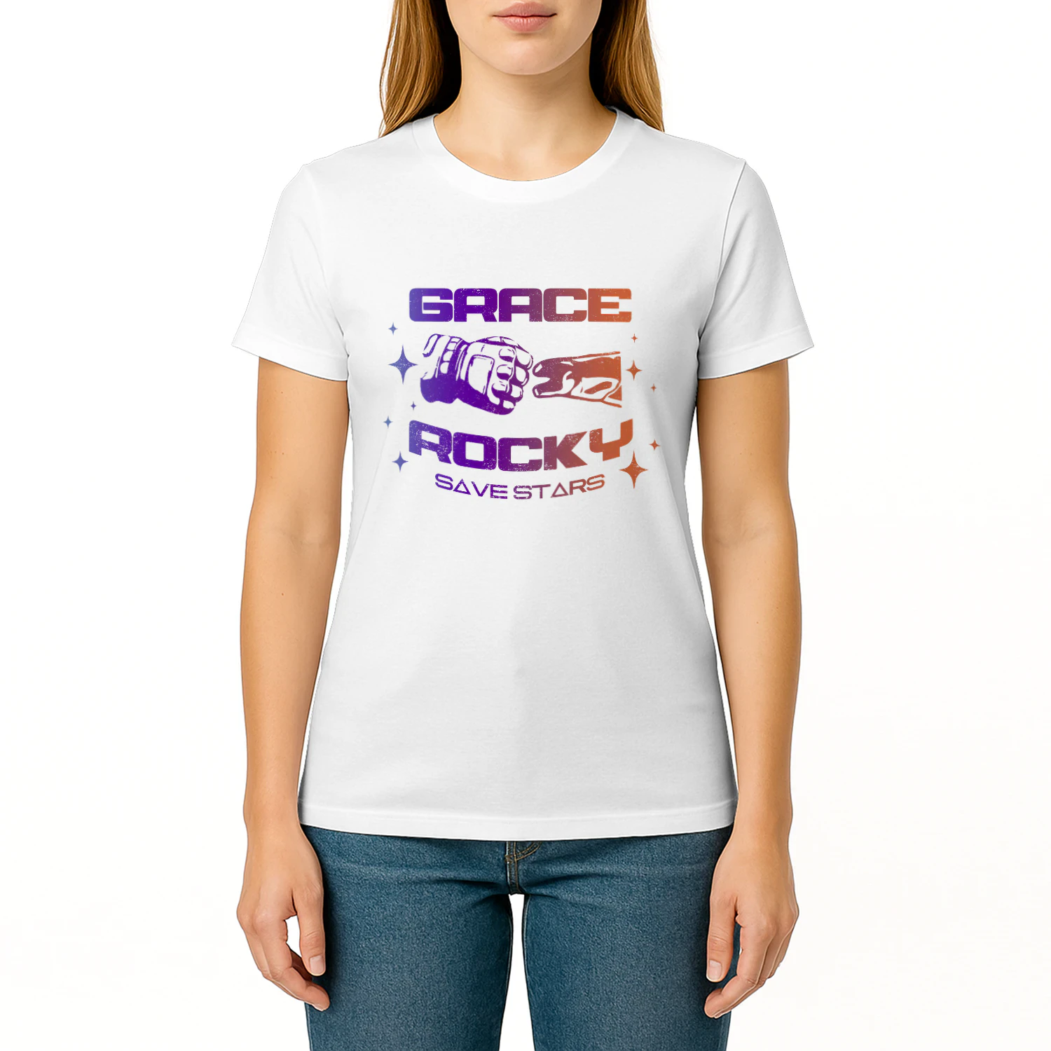 Grace Rocky Save Stars T-shirt