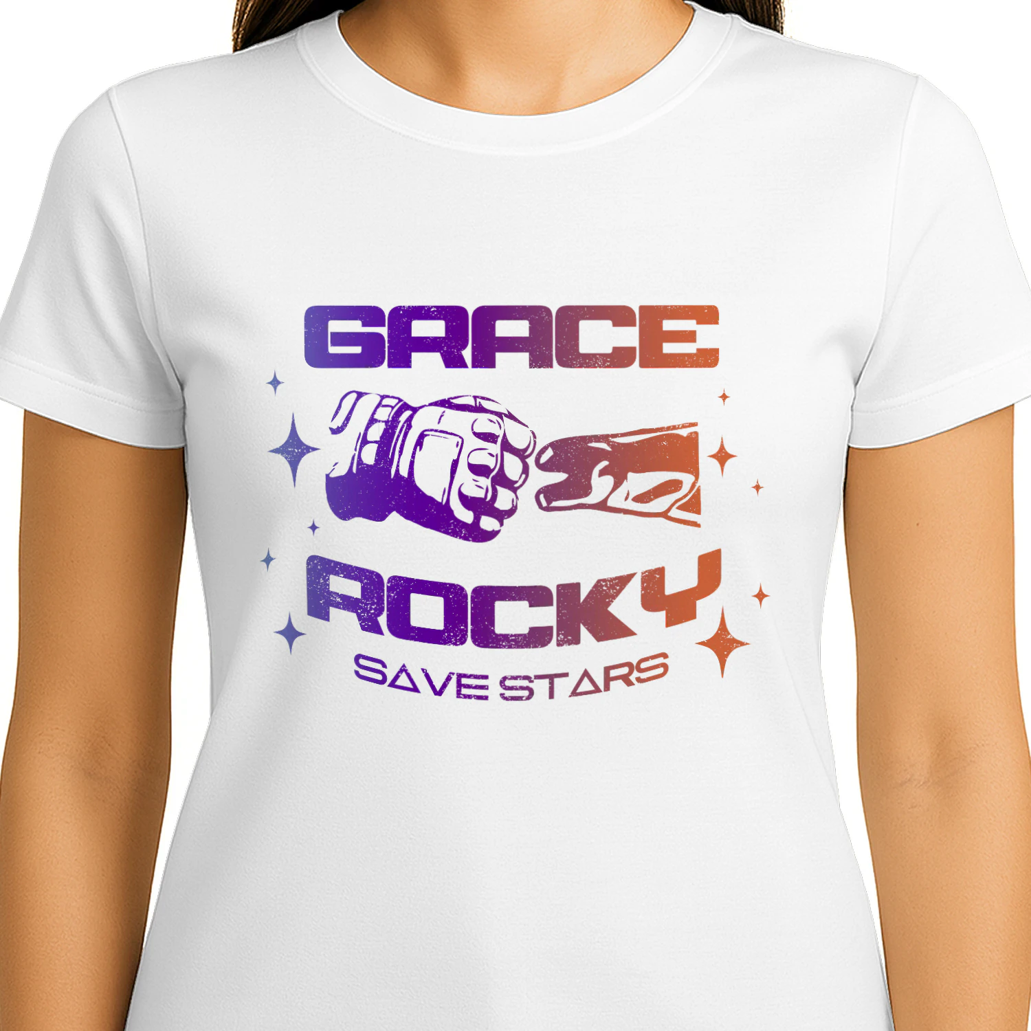 Grace Rocky Save Stars T-shirt