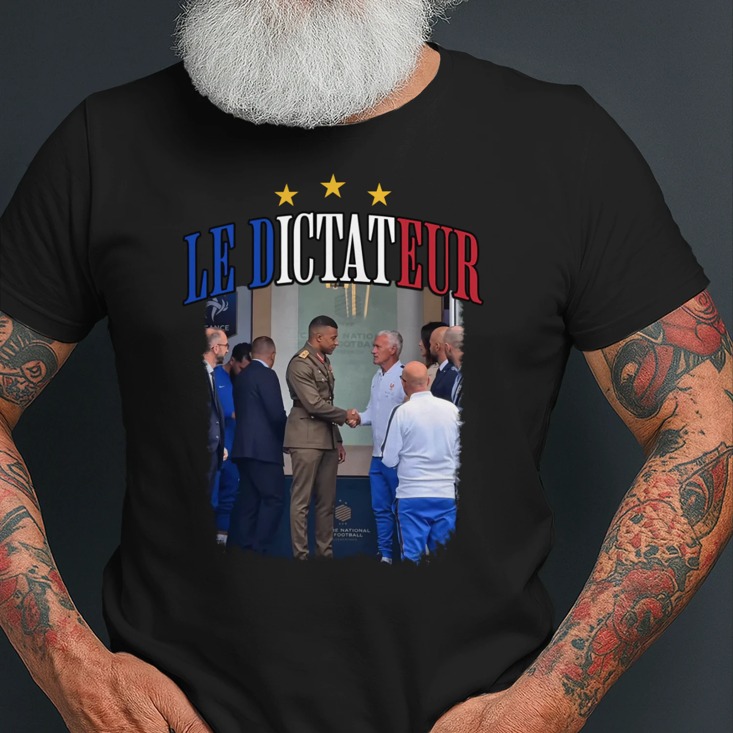 Kylian Mbappe El Dictator T-shirt